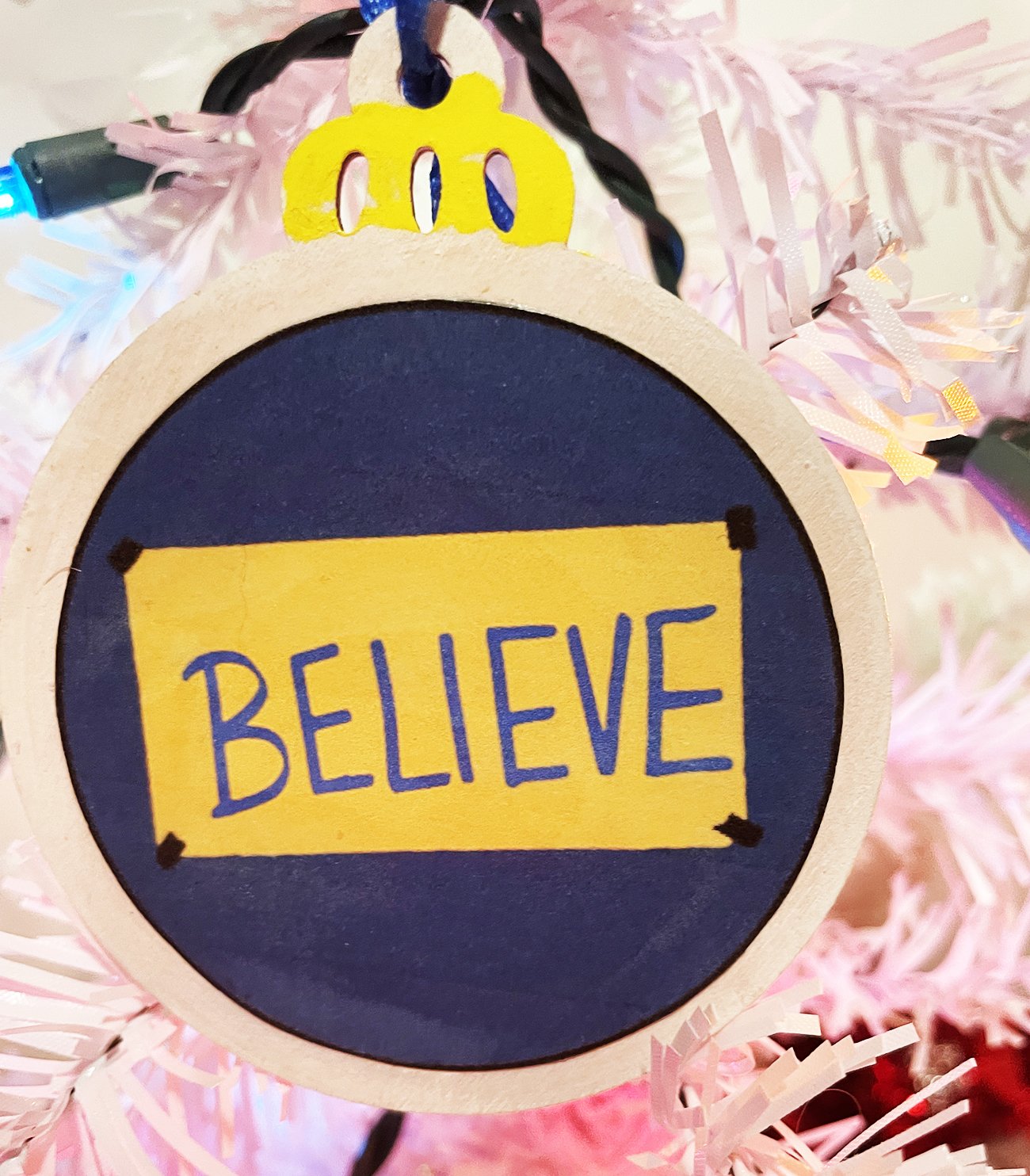 Ted Lasso Believe Ornament