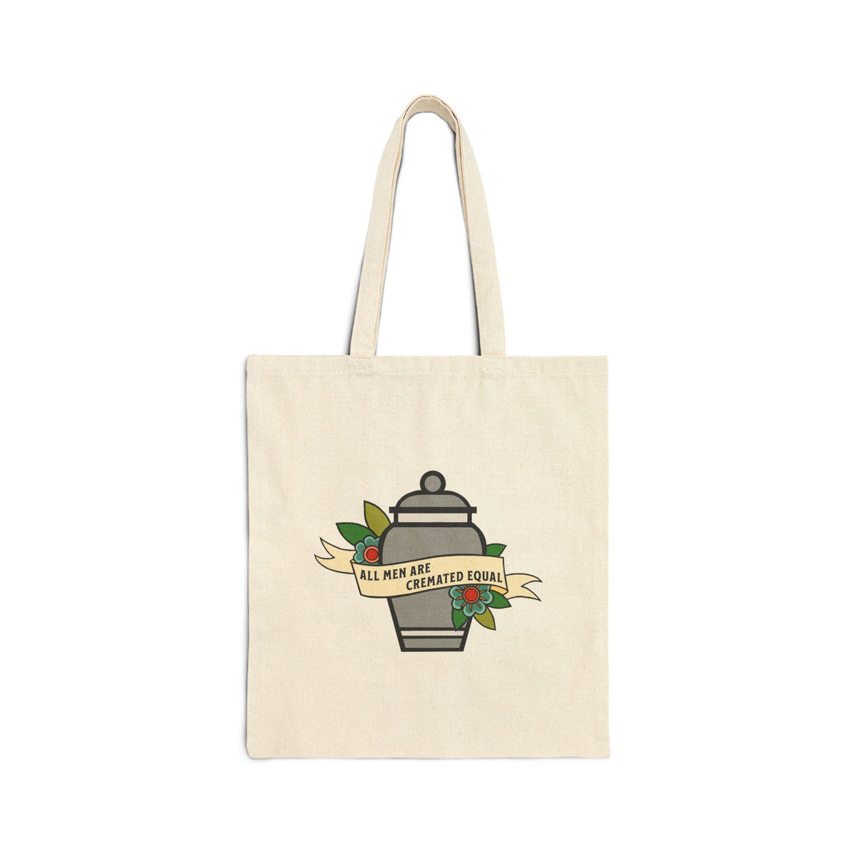 All Men Are Created Equal Cremation Urn Tote Bag