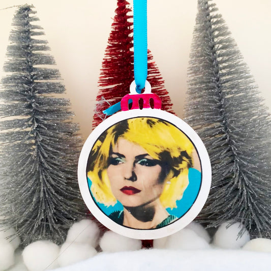 Blondie by Andy Warhol Ornament