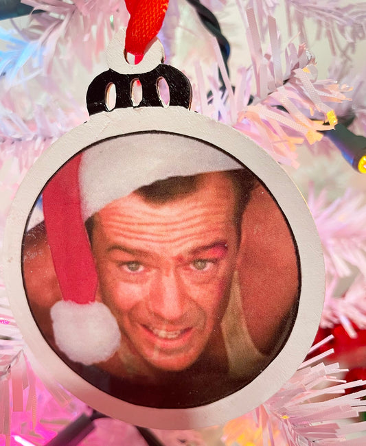 Die Hard Christmas Ornament