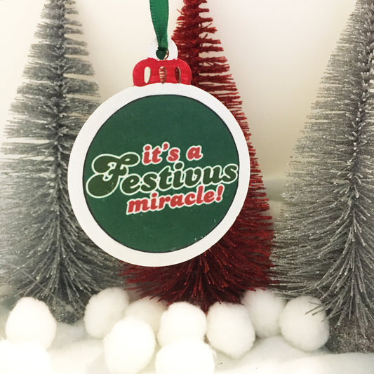 Festivus Miracle Ornament