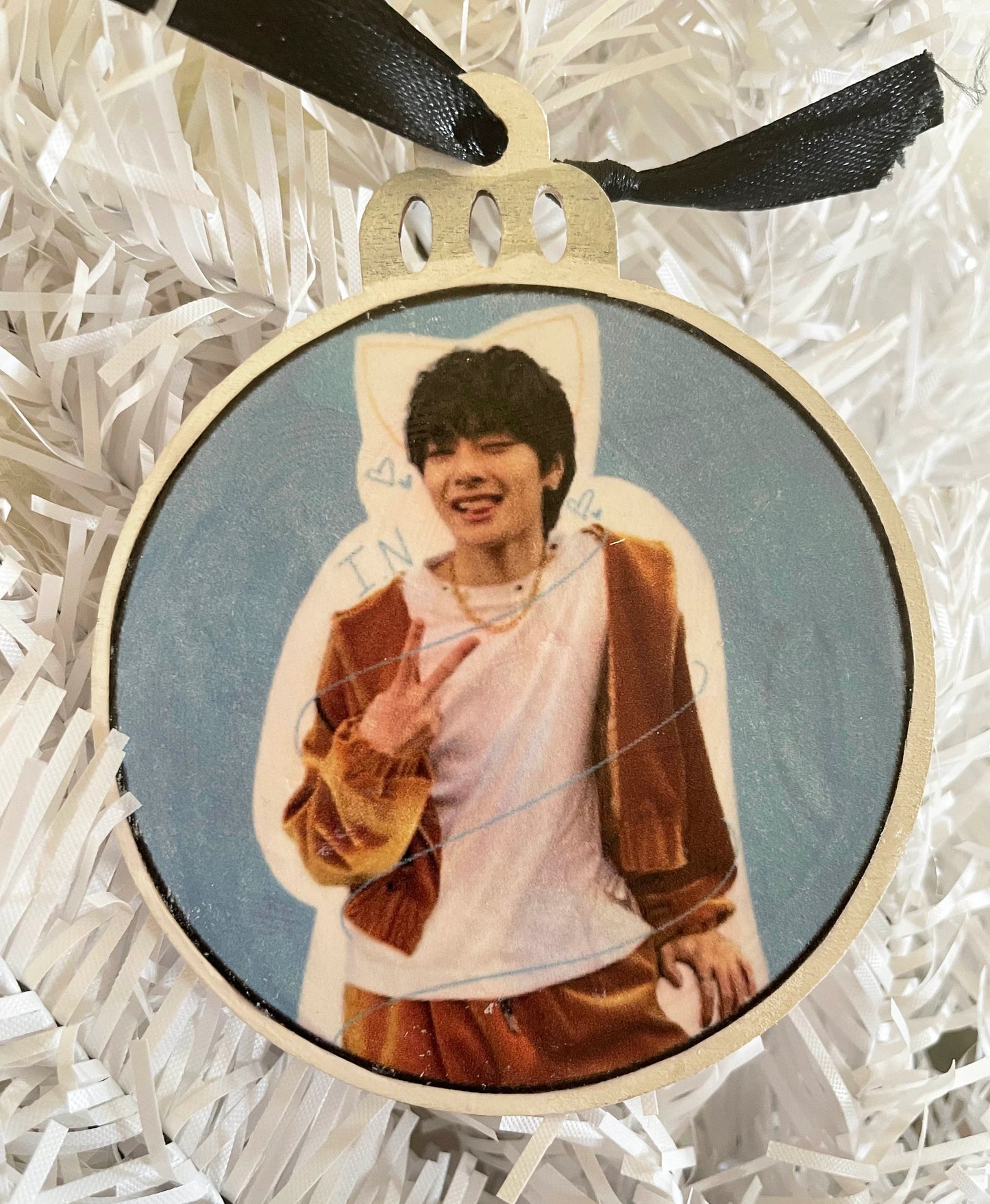 Stray Kids Christmas Ornament: Custom K-Pop Holiday Decor