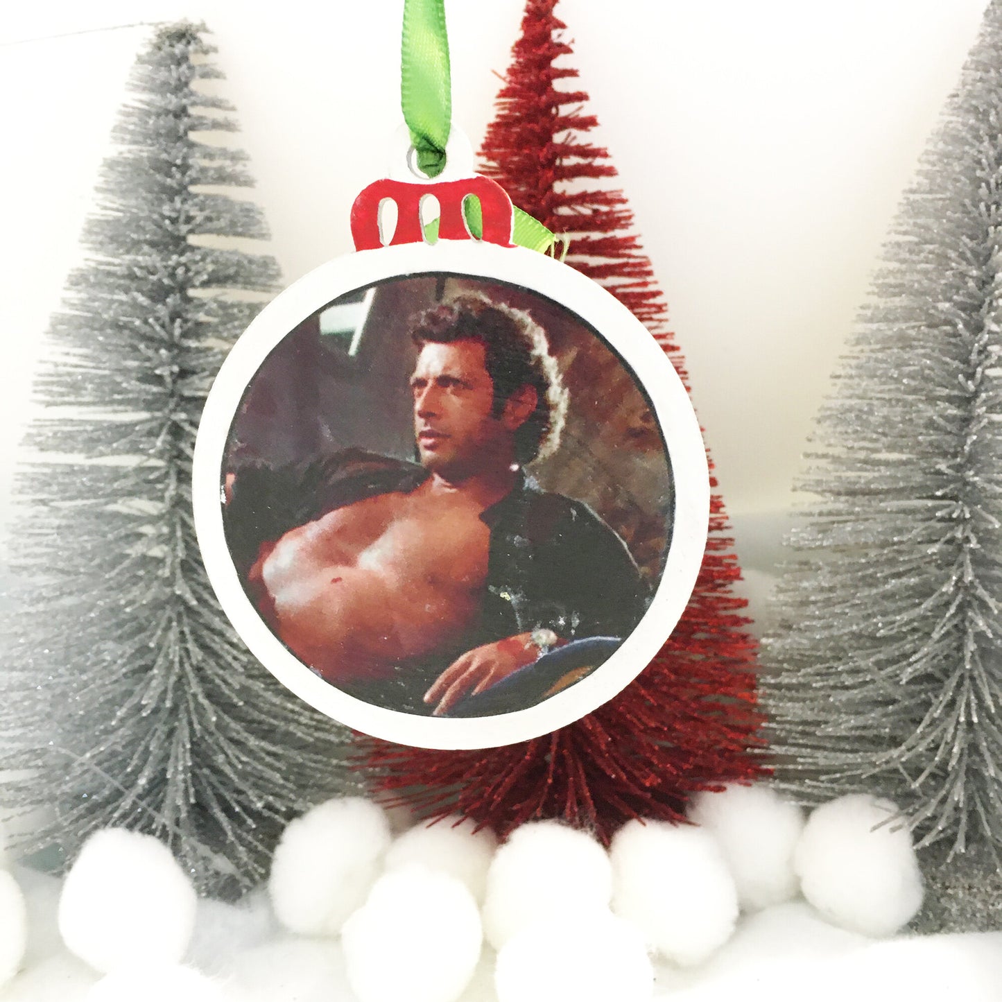 Vintage Sexy Jeff Goldblum Ornament