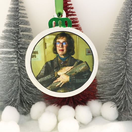 Twin Peaks Log Lady Ornament