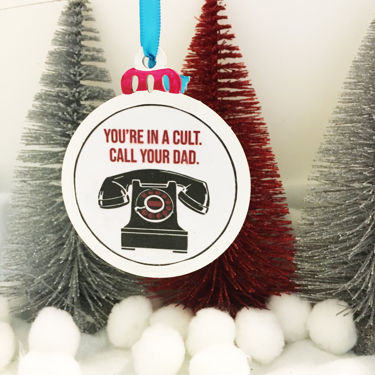 MFM You're in a Cult Ornament