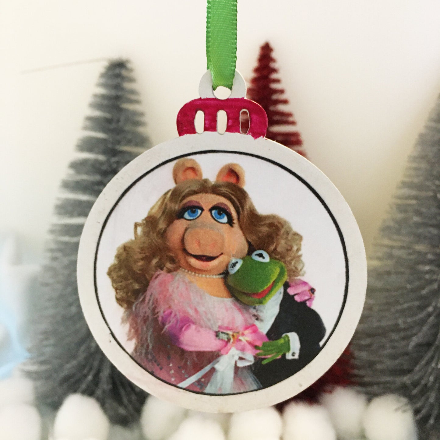 The Muppets Piggy & Kermit Ornament