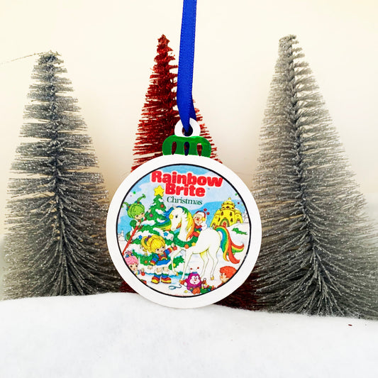 Rainbow Brite with Twink Ornament