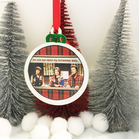 SNL Schweddy Balls Ornament