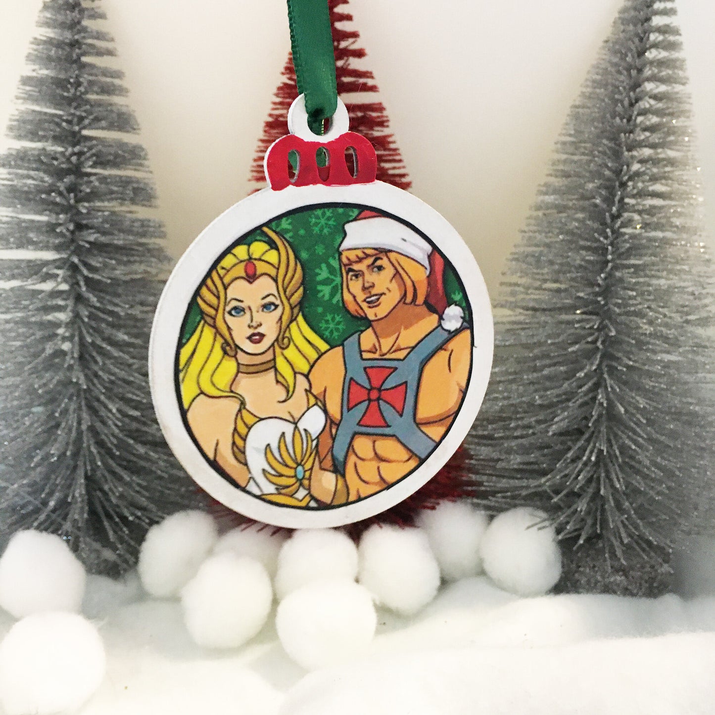 He-Man & She-Ra Christmas Ornament