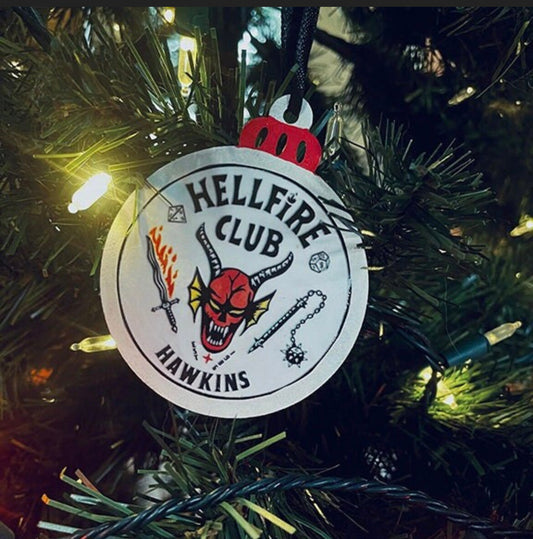 Stranger Things Hellfire Club Ornament