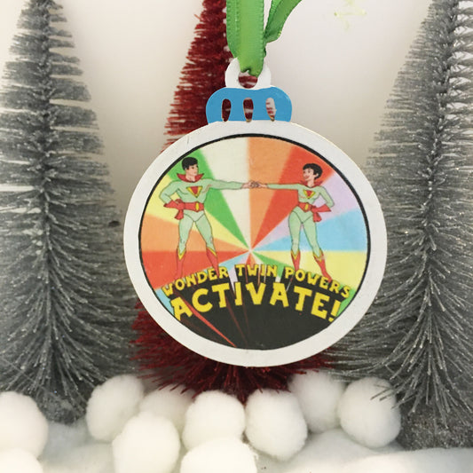 Wonder Twins Ornament